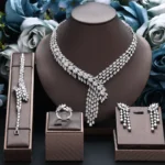 kf-S7ab2d89a55f3418cbd794d776e5be367t-2024-Women-Wedding-Jewellery-UAE-African-CZ-Crystal-Drop-4-Pieces-Jewelry-Sets-Bridal-Necklace-Bracelet